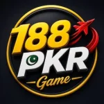188PKR Game 3D 250x250 logo in yellow and silver color
