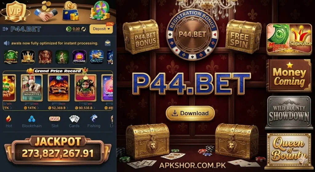 P44bet Game 2026 –New Earning Game Free for Pakistani Users 2 P44.BET