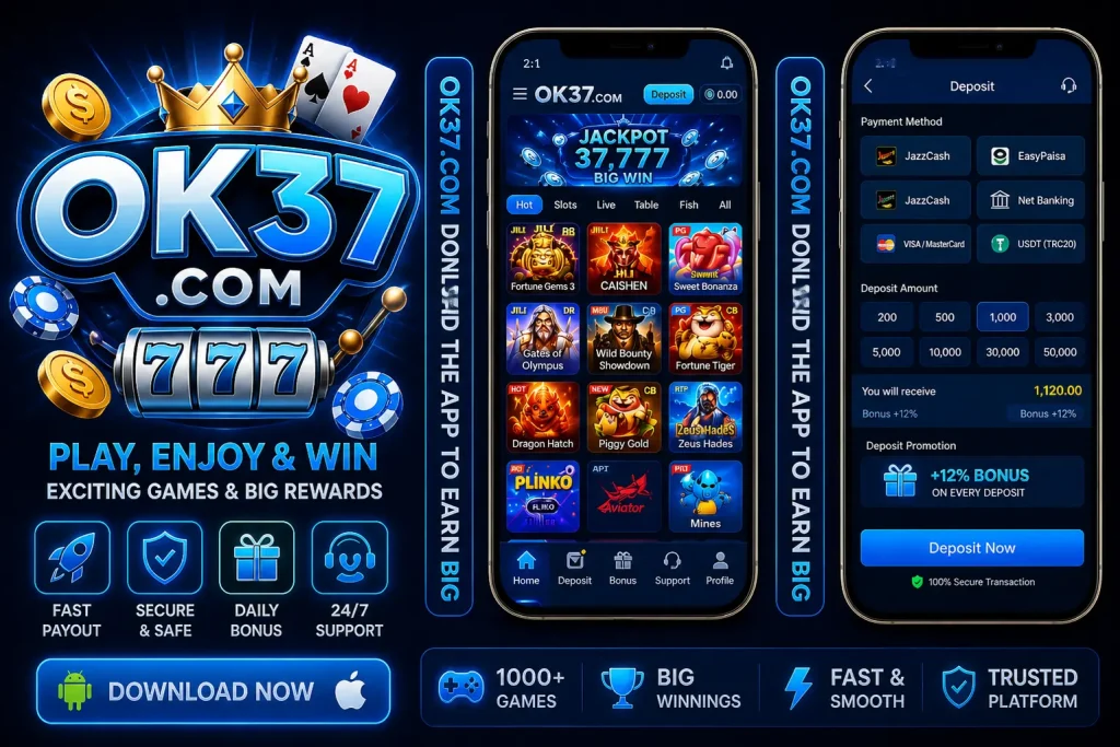 OK37 Game new earning app