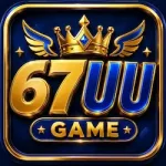 67UU Game official 3D logo with A crown and wings